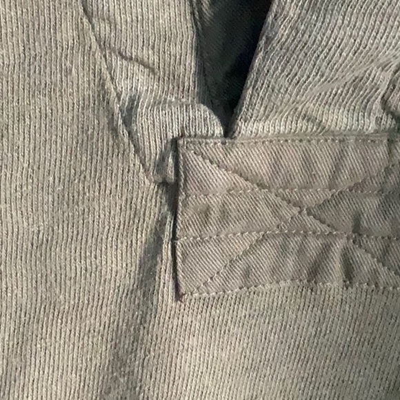 Timberland olive green Henley-style long sleeve - Picture 3 of 3